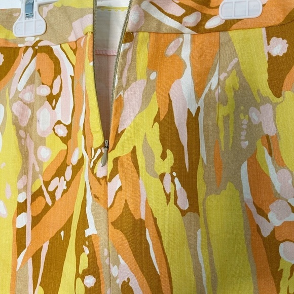 J. Crew Limoncello mini skirt yellow orange size 2 NWOT - Picture 6 of 8